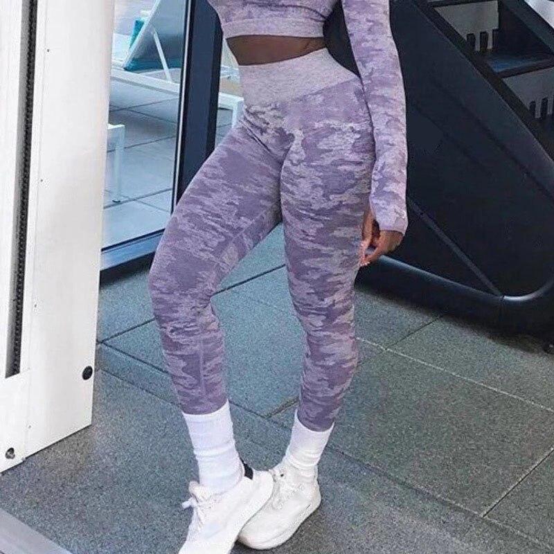 High Waist Fitness Leggings – Women