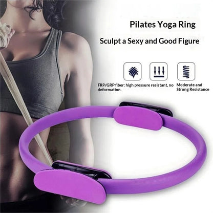 Pilates Ring 5,8,13,18-piece Sets Home Fitness Equipment, Yoga Accessories, Non-slip Bounce Balls and Glute Resistance Bands