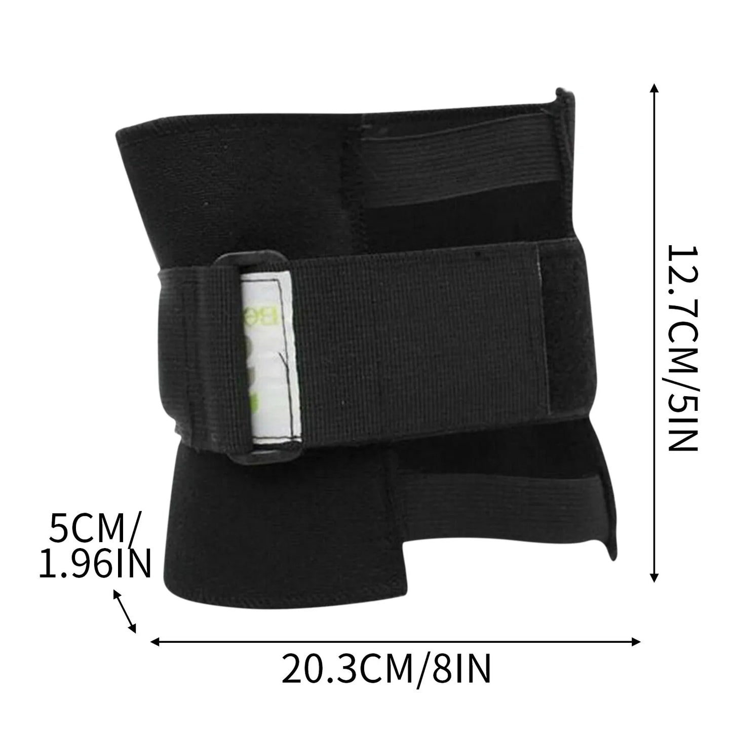 1pc Back Pain Knee Brace Knee Acupressure Sciatic Nerve Pad Magnetic Therapy Stone Relieve Tension Sciatic Nerve Knee Pad - Bodily Fitness