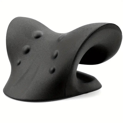 Neck Shoulder Stretcher Relaxer Cervical Spine Stretch Muscle Relaxation Traction Device Massage Pillow Correction Chiropractic - Bodily Fitness