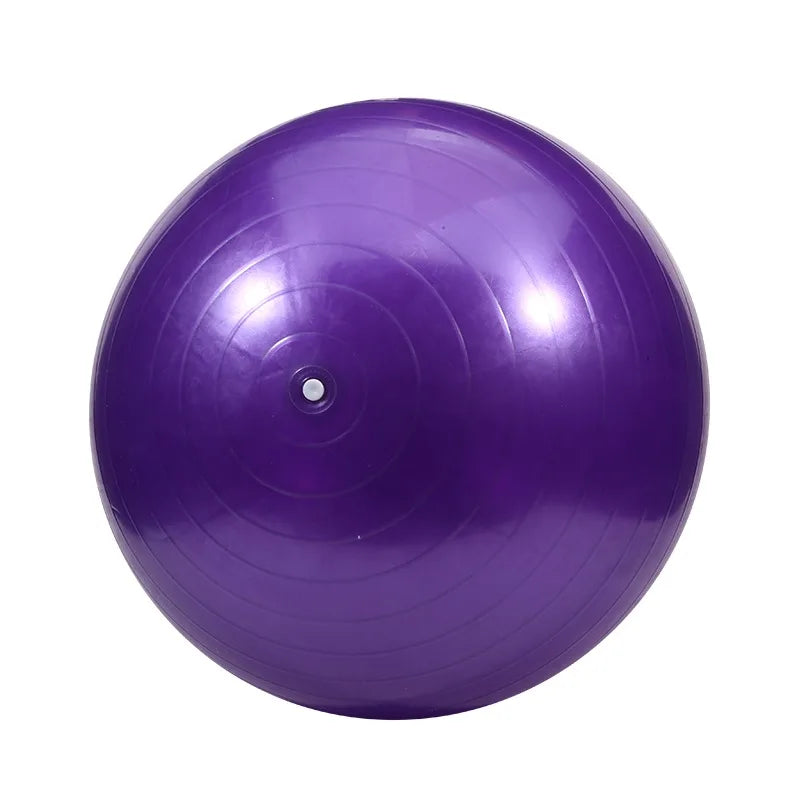 45/25cm Yoga Ball Gym Fitness Balls Sports Pilates Birthing Fitball Exercise Training Workout Massage Ball Pump Can Be Selected - Bodily Fitness