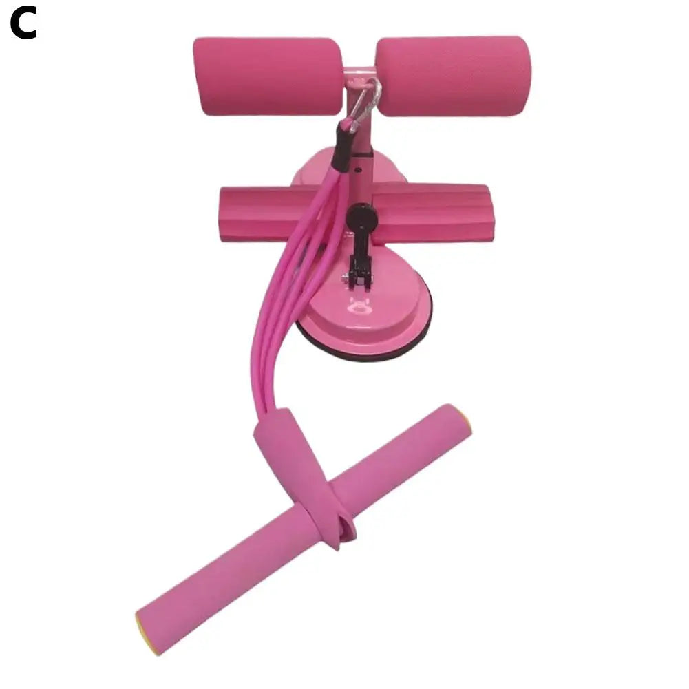 Sit-up Aids Home Indoor Suction Cup Fixed Fitness Equipment Curls Abdominal Muscles Strength Strength Training Rope Ab Machine - Bodily Fitness