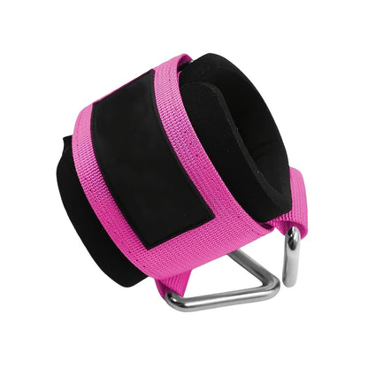 1 Pc Wrist Cuffs for Cable Machine, Adjustable Neoprene Padding, One Size Fit All, Fitness Wrist Straps for Men Women - Bodily Fitness