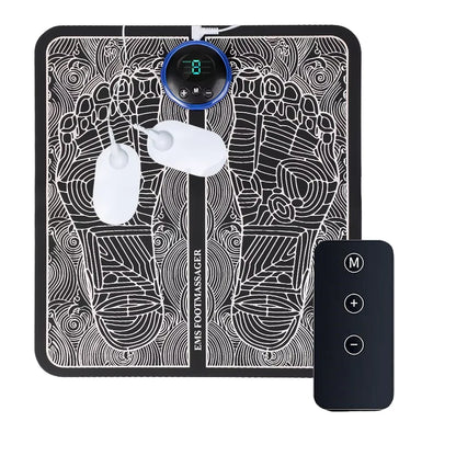 Electric Foot Massager Pad Muscle Massage Relaxation Trainer For Massage Fitness Outdoor Sport Home Family Relax - Bodily Fitness