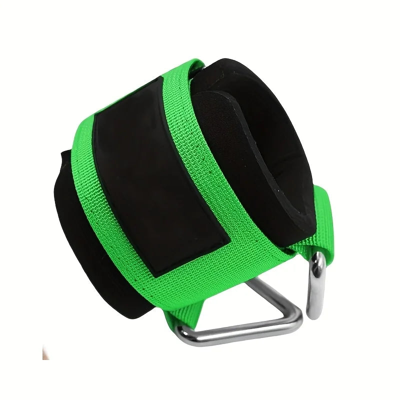 1 Pc Wrist Cuffs for Cable Machine, Adjustable Neoprene Padding, One Size Fit All, Fitness Wrist Straps for Men Women - Bodily Fitness