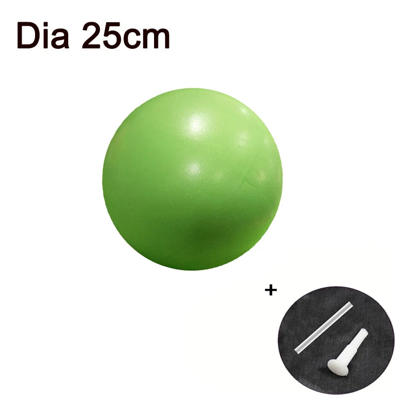 45/25cm Yoga Ball Gym Fitness Balls Sports Pilates Birthing Fitball Exercise Training Workout Massage Ball Pump Can Be Selected - Bodily Fitness