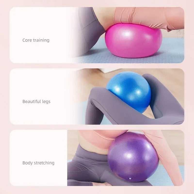 25cm Yoga Ball Exercise Gymnastic Fitness Pilates Ball Balance Exercise Gym Fitness Yoga Core Ball Indoor Training Equipment - Bodily Fitness