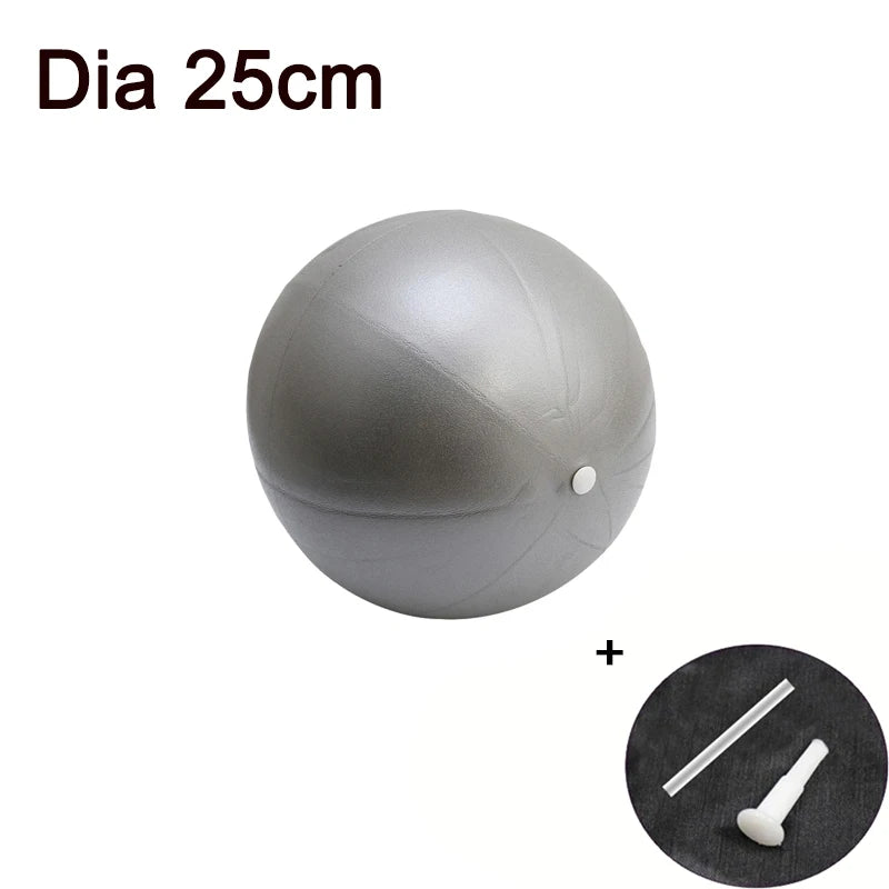 45/25cm Yoga Ball Gym Fitness Balls Sports Pilates Birthing Fitball Exercise Training Workout Massage Ball Pump Can Be Selected - Bodily Fitness