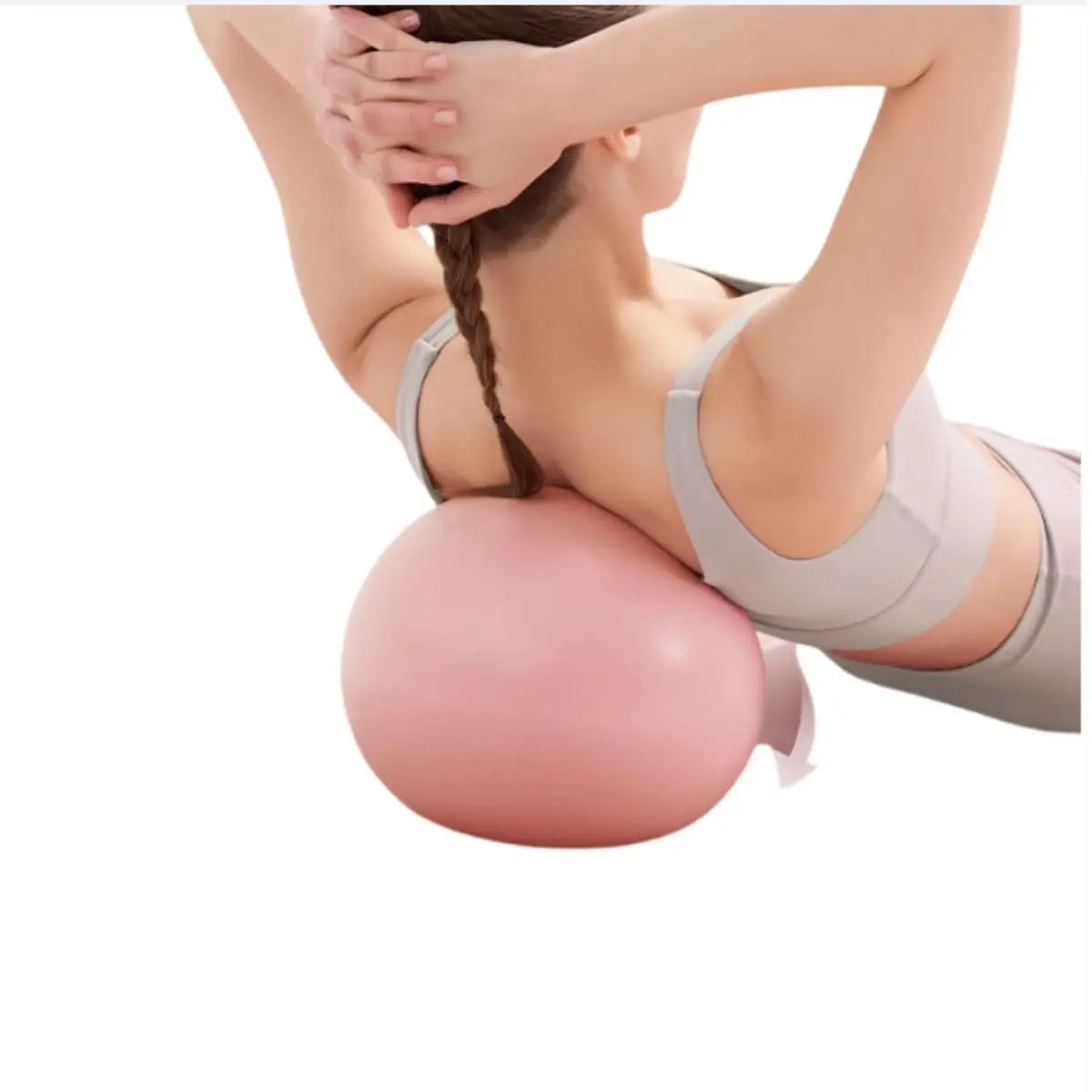 Pilates Ball 9.84-inch Compact Exercise Ball Yoga Bar Core Training Stability Ball (Includes Ball Only; Pump Not Included) - Bodily Fitness