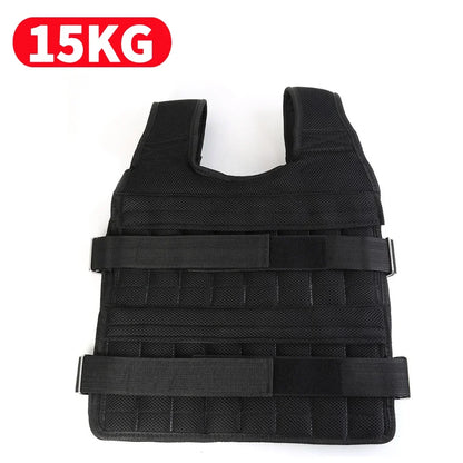 3/20/15/35/50kg Weighted Vest Adjustable Weighted Exercise Vest Workout Equipment for Running Training Workout Jogging Walking - Bodily Fitness
