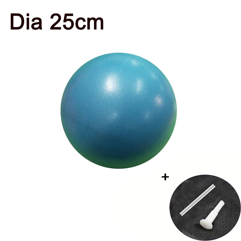 45/25cm Yoga Ball Gym Fitness Balls Sports Pilates Birthing Fitball Exercise Training Workout Massage Ball Pump Can Be Selected - Bodily Fitness