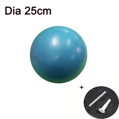 45/25cm Yoga Ball Gym Fitness Balls Sports Pilates Birthing Fitball Exercise Training Workout Massage Ball Pump Can Be Selected - Bodily Fitness