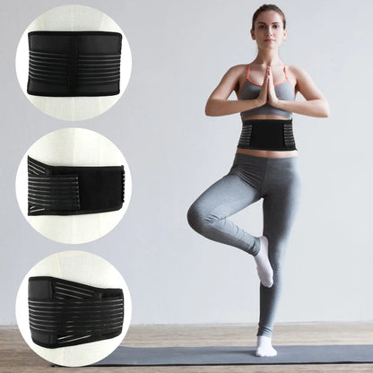 Back Support Belt Breathable Lower Back Brace Pain Relief Adjustable Self-Warming Comfort Lumbar Support Back Brace - Bodily Fitness