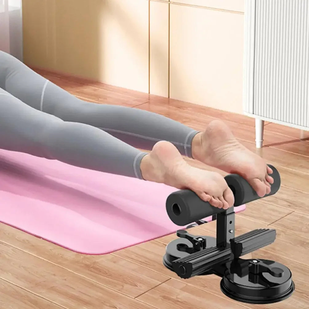 Sit-up Aids Home Indoor Suction Cup Fixed Fitness Equipment Curls Abdominal Muscles Strength Strength Training Rope Ab Machine - Bodily Fitness