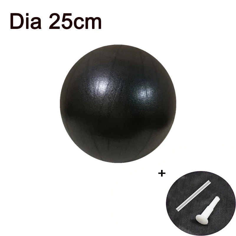 45/25cm Yoga Ball Gym Fitness Balls Sports Pilates Birthing Fitball Exercise Training Workout Massage Ball Pump Can Be Selected - Bodily Fitness