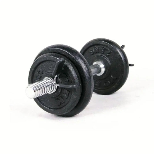 1 Pair Gym Barbell Clips Dumbell Anti-loosening Spring Collar Clips Safety Protection Stable Barbell Lock Clamp Fitness Training - Bodily Fitness