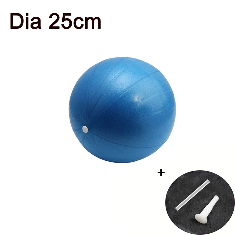 45/25cm Yoga Ball Gym Fitness Balls Sports Pilates Birthing Fitball Exercise Training Workout Massage Ball Pump Can Be Selected - Bodily Fitness
