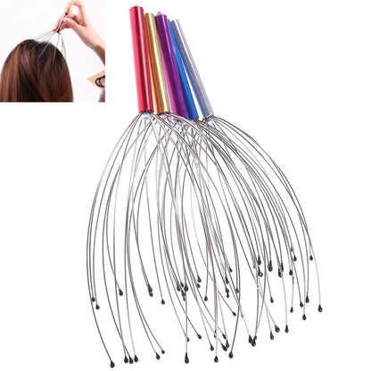Head Relax Massager Healing Neck Claw Massage Anti-stress Pain Relief Octopus Scalp Relax Spa Headache Stimulate Blood Circulate - Bodily Fitness