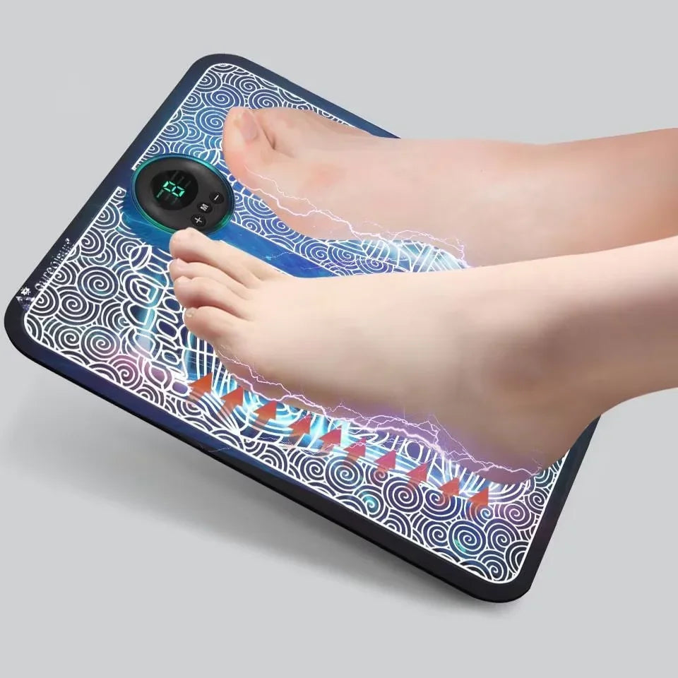Electric Foot Massager Pad Muscle Massage Relaxation Trainer For Massage Fitness Outdoor Sport Home Family Relax - Bodily Fitness