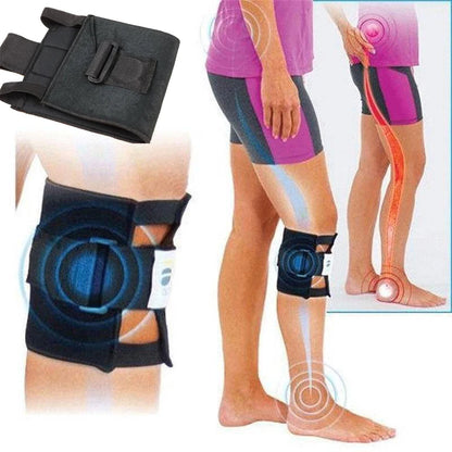 1pc Back Pain Knee Brace Knee Acupressure Sciatic Nerve Pad Magnetic Therapy Stone Relieve Tension Sciatic Nerve Knee Pad - Bodily Fitness