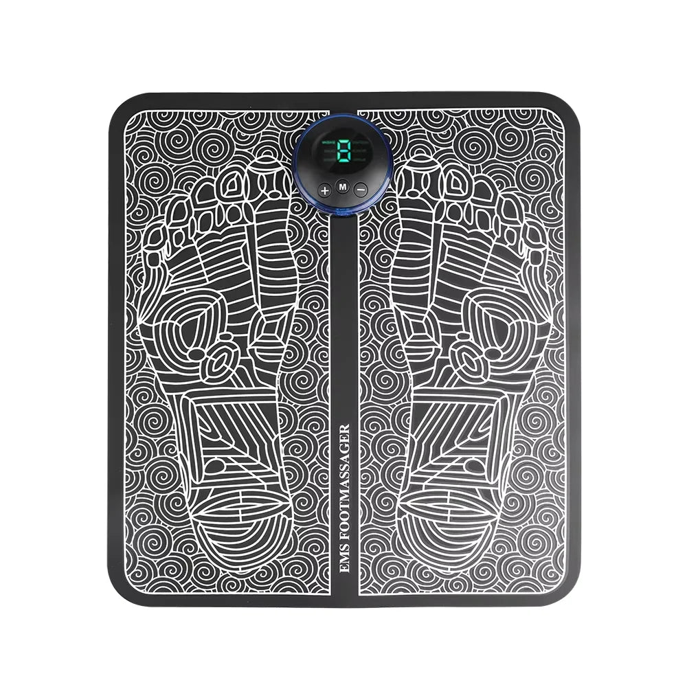 Electric Foot Massager Pad Muscle Massage Relaxation Trainer For Massage Fitness Outdoor Sport Home Family Relax - Bodily Fitness