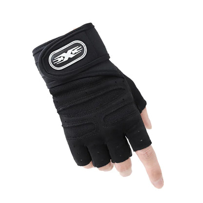 Gym Gloves, Gym Sports Gloves, Anti-slip and Breathable Gloves, Design Wrist Protective Gloves for Men and Women for Running - Bodily Fitness