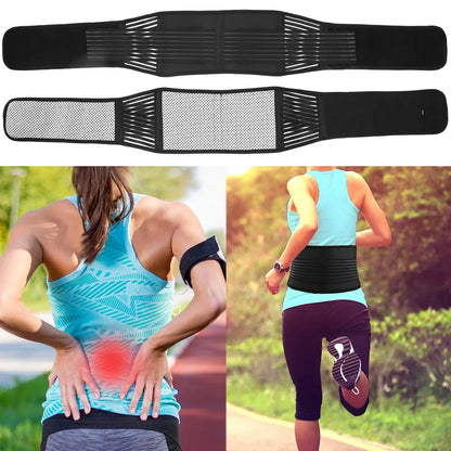 Back Support Belt Breathable Lower Back Brace Pain Relief Adjustable Self-Warming Comfort Lumbar Support Back Brace - Bodily Fitness