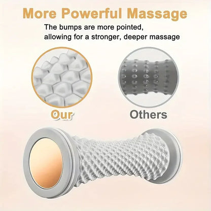 Foot Massager Massage Roller Yoga Massage Ball Plantar Fascia Roller Muscle Relaxation Care Plastic Manual Foot Massager Rollers