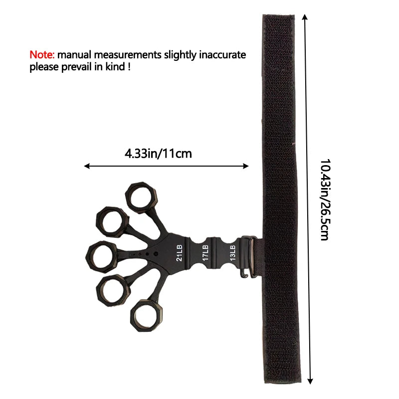 Finger Gripper Finger Exerciser Guitar Finger Exerciser  Recovery Physical Tools Hand Strengthener For Patient