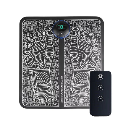 Electric Foot Massager Pad Muscle Massage Relaxation Trainer For Massage Fitness Outdoor Sport Home Family Relax - Bodily Fitness
