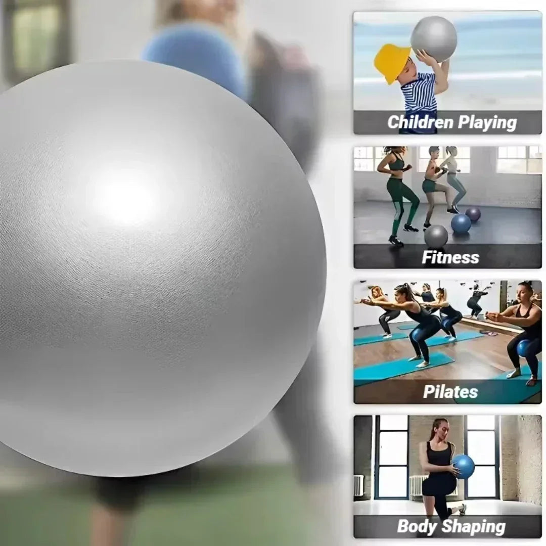 25cm Yoga Ball Exercise Gymnastic Fitness Pilates Ball Balance Exercise Gym Fitness Yoga Core Ball Indoor Training Equipment - Bodily Fitness
