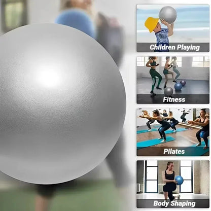 25cm Yoga Ball Exercise Gymnastic Fitness Pilates Ball Balance Exercise Gym Fitness Yoga Core Ball Indoor Training Equipment - Bodily Fitness