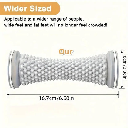 Foot Massager Massage Roller Yoga Massage Ball Plantar Fascia Roller Muscle Relaxation Care Plastic Manual Foot Massager Rollers